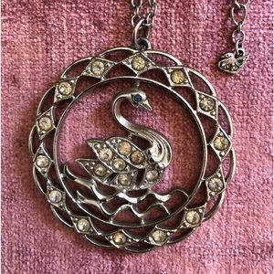 Vintage Swan Necklaces